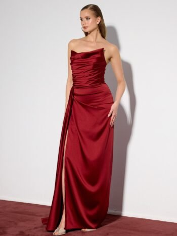 Red Velvet Dress