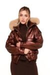 shiny-browny-leather-42-size-flo-clo-ss25
