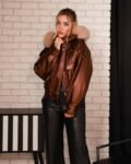 shiny-browny-leather-42-size-flo-clo-ss25