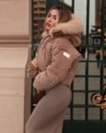 Beige jacket velvet Flo&Clo