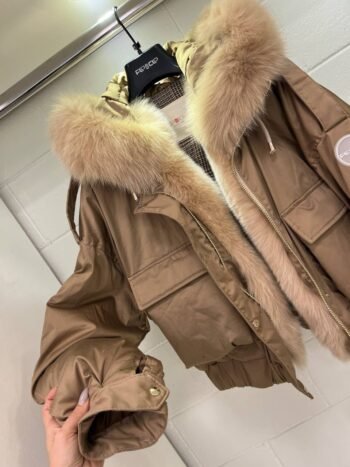 Jacket Flo&Clo camello fur
