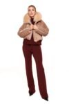 Flo&Clo velver camello and beige